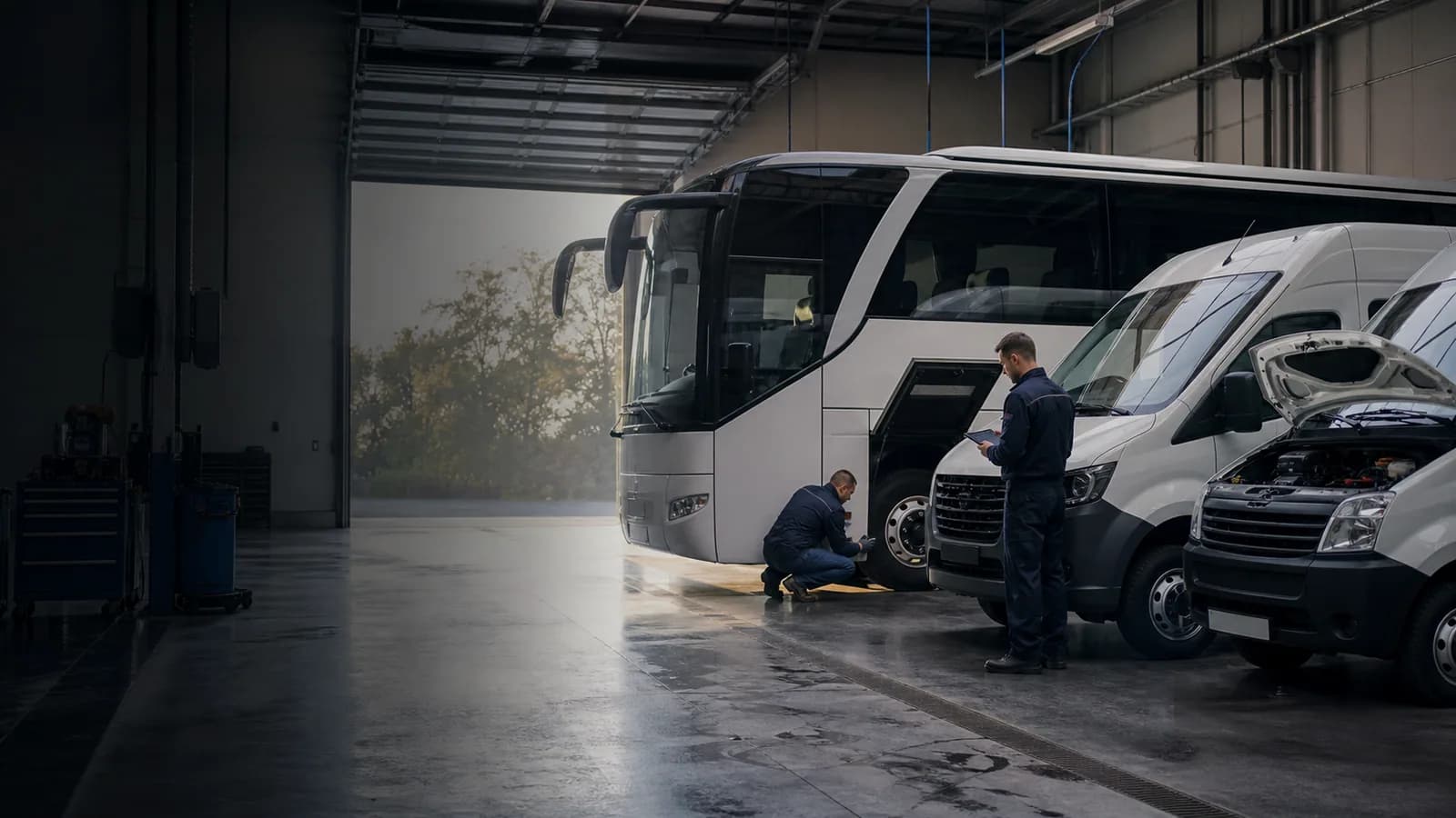 Подготовка автобуса к рейсу в BUS DOCTOR