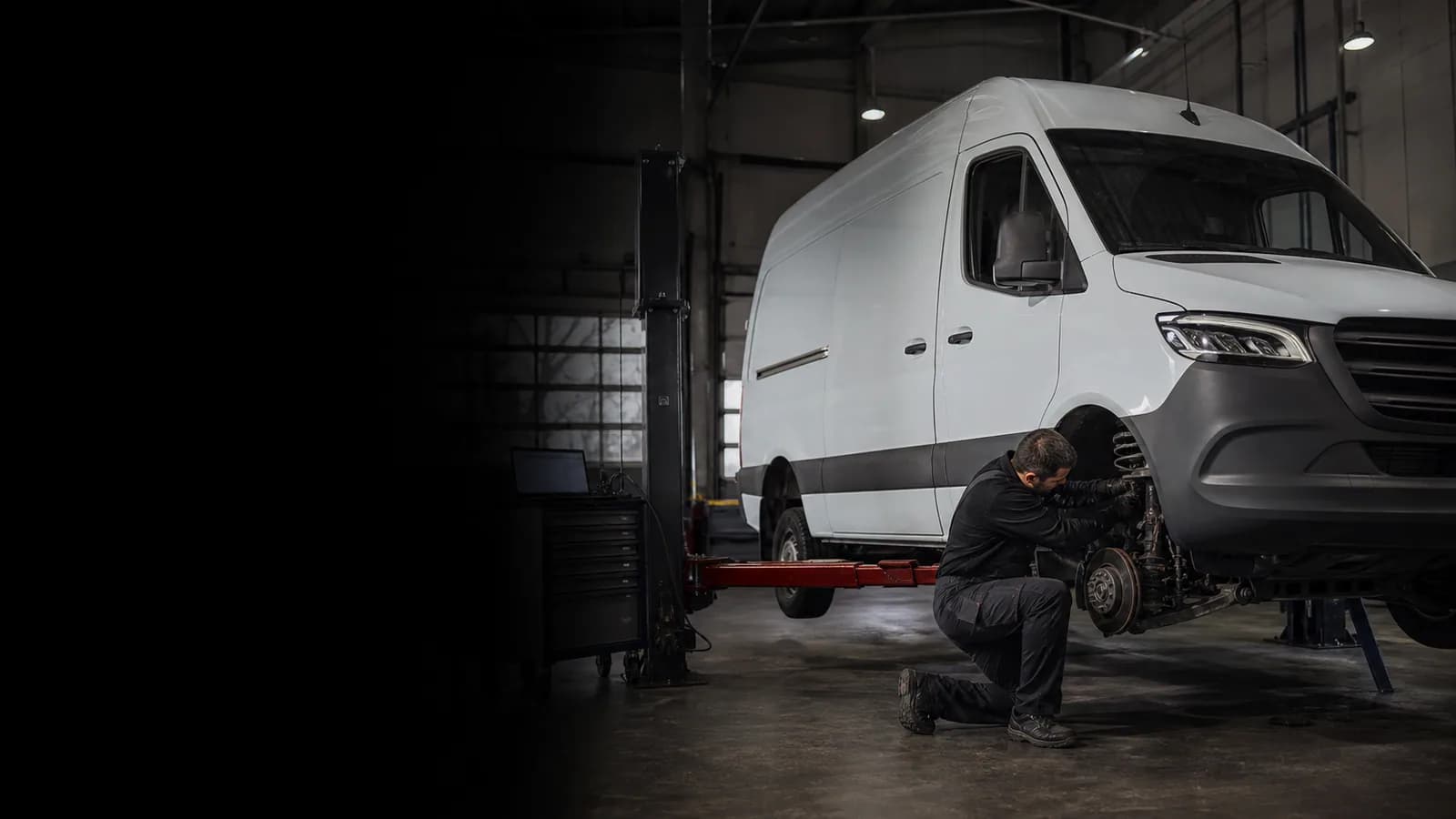 Диагностика коммерческого Mercedes-Benz Sprinter в сервисе BUS DOCTOR
