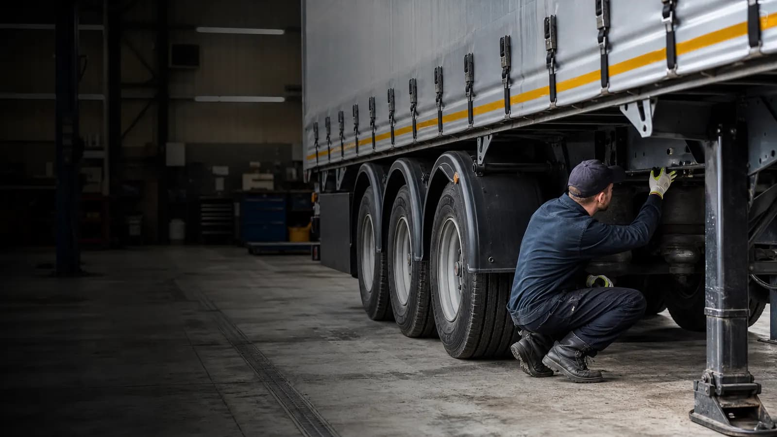 Ремонт грузового прицепа в сервисе BUS DOCTOR